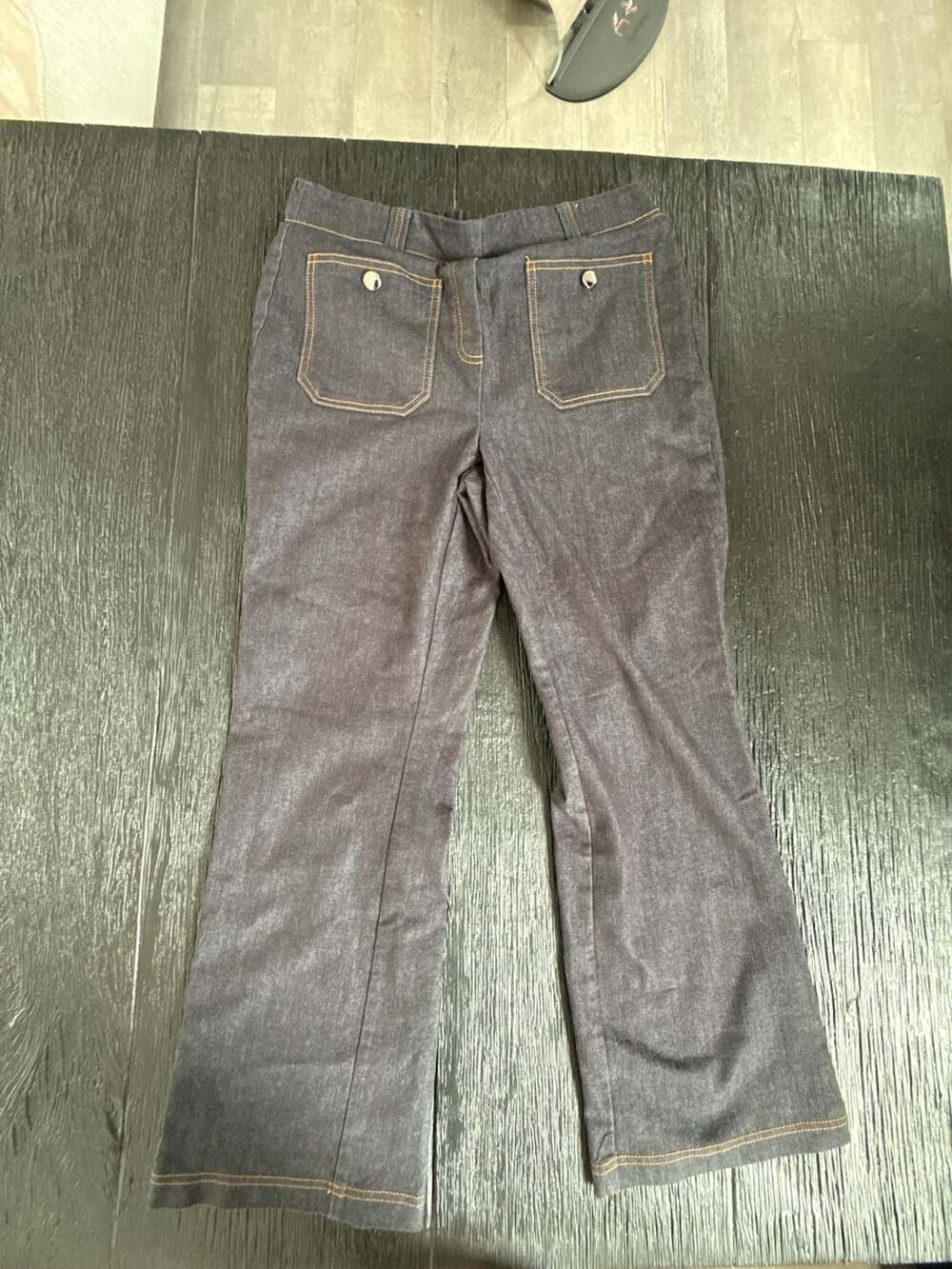 Carole Wren Pull-On Stretch Denim Pants Size 8